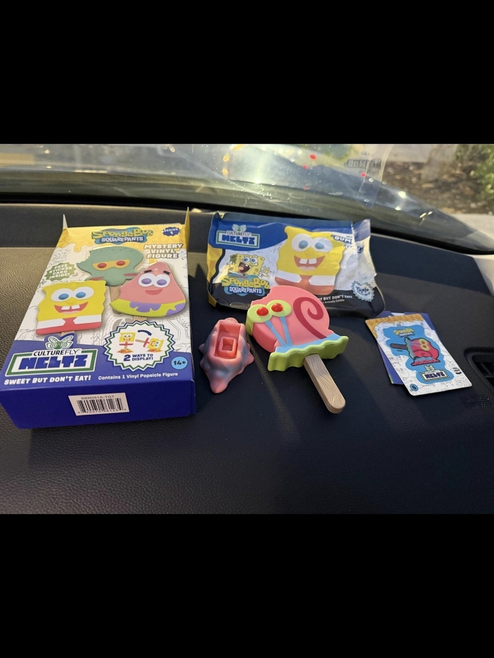 SpongeBob Popsicle Vinyl Figure Collectible - Gary